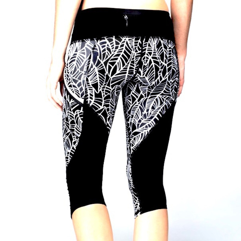 Lululemon Run A Marathon Crop II Palm pant…